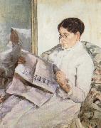 Mary Cassatt Reading oil painting reproduction